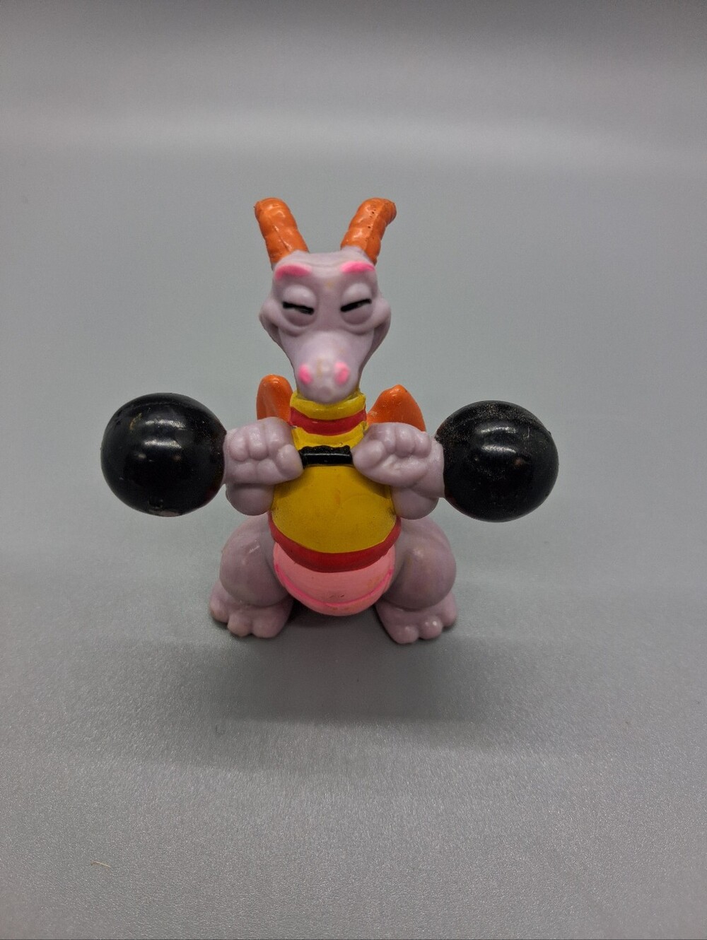 Vintage 1982 Walt Disney World Epcot Center Figment PVC Figure Toy Collectible